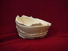 RARE SONG DYNASTY 'DING' TYPE MISFIRED STACK OF BOWLS