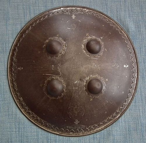 Antique 18th – 19th century Indo Persian shield Dhal Separ