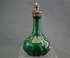 Antique Turkish Ottoman Beykoz Glass Islamic Hookah Huqqa Pipe