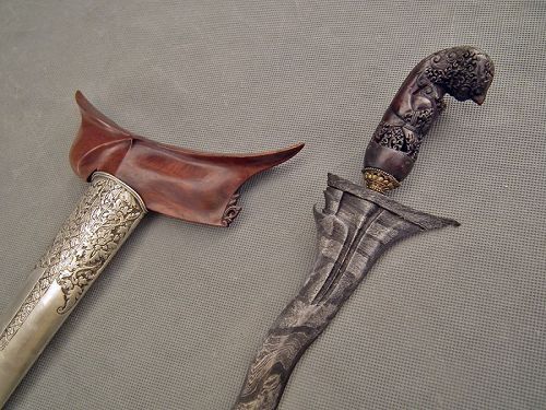 Antique Islamic Indonesian Cirebon Sword Dagger Kris Keris Mayang
