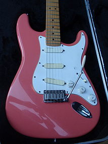Fender Stratocaster plus electric guitar rare color