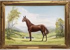 Horse Portrait Landscape by Harold Macintosh