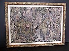 A Superb Indonesian Barong Dance Painting, ex Museum