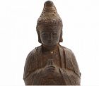 Ming 1368–1644 Cast-iron figure of Vairocana Dharmakaya Buddha