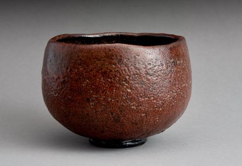 An Antique “Shugusuri” Raku Tea Bowl