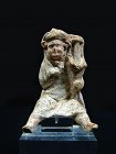 Greek Tanagra Eros, ex Thomas Virzi, 350-300 BC
