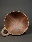 Cypriot Red-on-Black Ware Bowl, Middle Bronze Age, 1850 BC-1550 BC