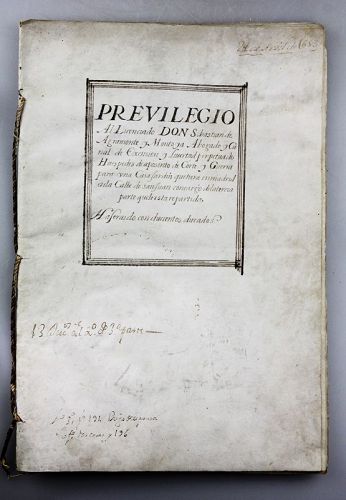 Interesting license document, signed by Phillip IV, King of Spain 1653