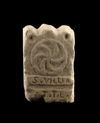 Inscribed stone stele Iberian Peninsula, Visigoths 5th. cent. AD