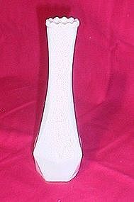 White milkglass vase