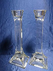 Crystal Taper Candle Holders