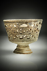 Byzantine highly decorated incense burner, 5th AD