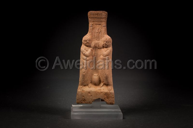 Ancient Greco-Roman terracotta figure, 100 BC/AD