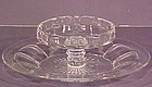 Heisey Colonial Panel Cheese & Cracker Dish