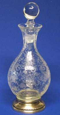 Cambridge Chantilly Etched Decanter, 3400