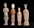 Collection of Tang Dynasty Terra Cotta Statues  唐朝