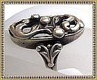 Vintage Signed “M” Danish Sterling Silver Ring