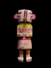 Hopi Wilson Tewaquaptewa Carved Wood Kachina Doll