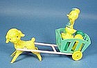 Donald Duck & Cart Easter Candy Container