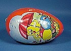 Papier-Mache Easter Egg Candy Container