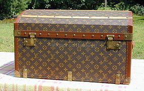 Louis Vuitton Child's Trunk - Rare and Exceptional!