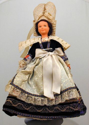 Rare Louis Vuitton Doll in Regional Costume
