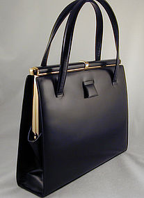 Lucille De Paris Leather Handbag - Classic