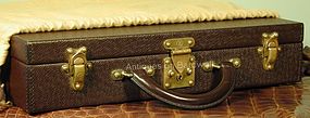 Louis Vuitton Diplomat Taiga Leather Briefcase