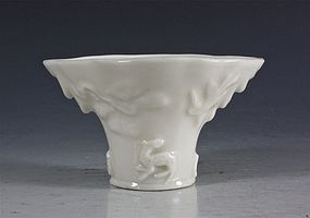 CHINESE BLANC DE CHINE LIBATION CUP L17THC