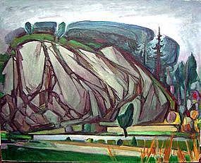 G.Ralph Smith - Modernist  - PAFA - Landscape