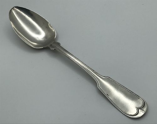 Heavy Natchez, Mississippi Coin Silver Tablespoon by Emile Profilet