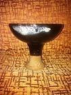 Chinese Song black glazed type stem cup