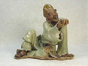 Contemporary Chinese Shiwan Figure