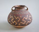Fine Chinese Neolithic Machang Painted Pottery Jar (c. 2300 - 2000 BC)