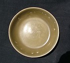 Golden Celadon Longquan Yuan Bowl