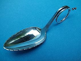 tea leaf bowl tea caddy spoon,