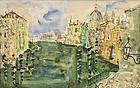 Paul Augustin Aizpiri painting - Grand Canal, Venice