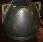 Fulper pottery Vasekraft table lamp, Arts and Crafts