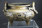 Bronze Censer, China, 19th C.