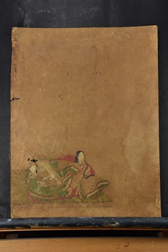 A Pair of Paintings on Paper, Japan, Mid Edo Period
