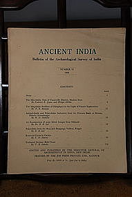 Ancient India Bulletin, No 12, Year 1956