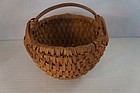 6" egg basket  19th C. in excellent condition