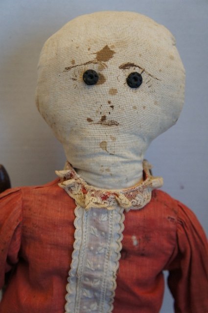 antique rag doll