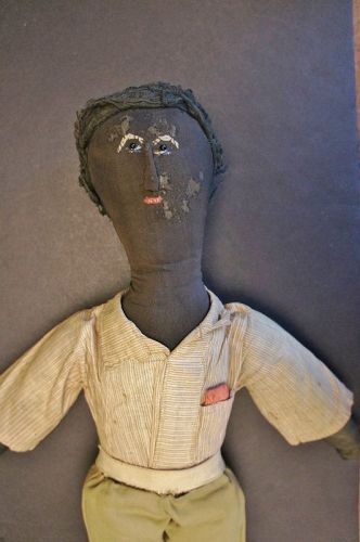 Great boy doll with a lot going for him, expressive face 18"