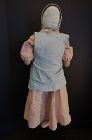 Amish/Mennonite big played with rag doll early 1900