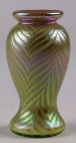 Pulled Feather Vase