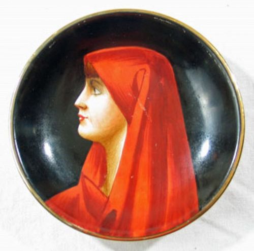 Fabiola Miniature Portrait Plate
