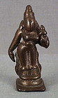 18c Indian bronze votive statue LAKSHMI SHRIDEVI