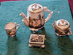 Capodimonte Tea set