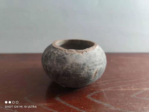 Neolithic Chinese Liangzhu Pottery Pot